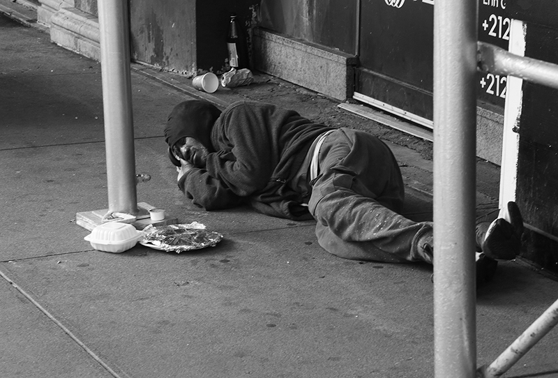 Homeless : Street Life : New York : Personal Photo Projects :  Richard Moore Photography : Photographer : 